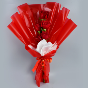 6 pieces Red Roses